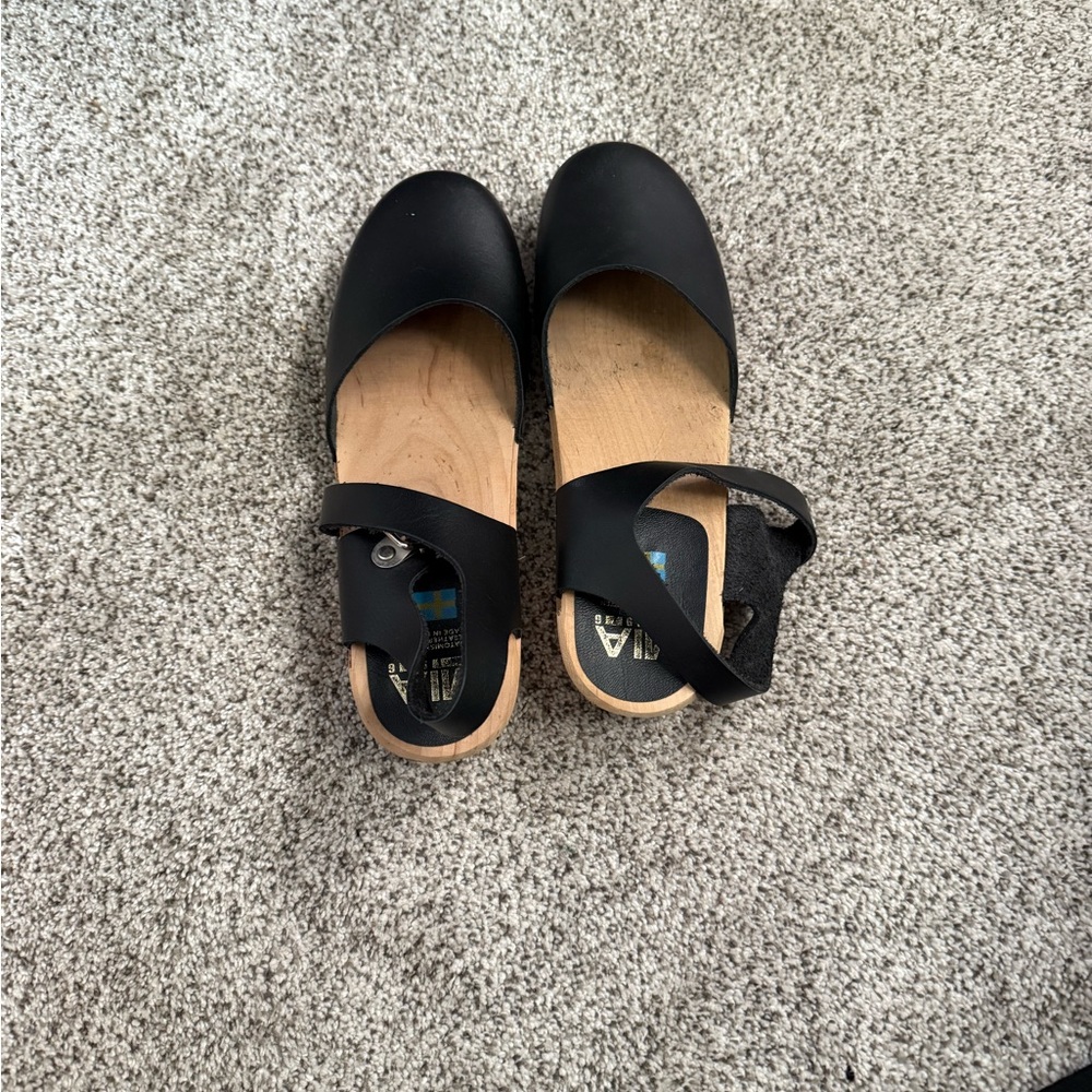 MIA Black Swedish clog - Sofia